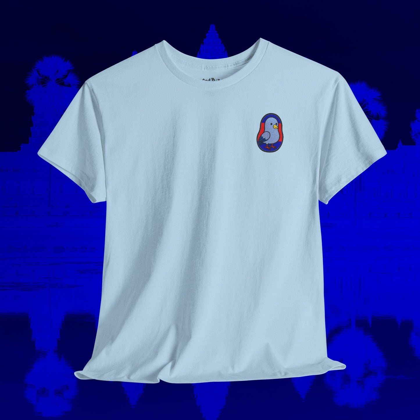 Cute Cambodian Pigeon tshirt [left]