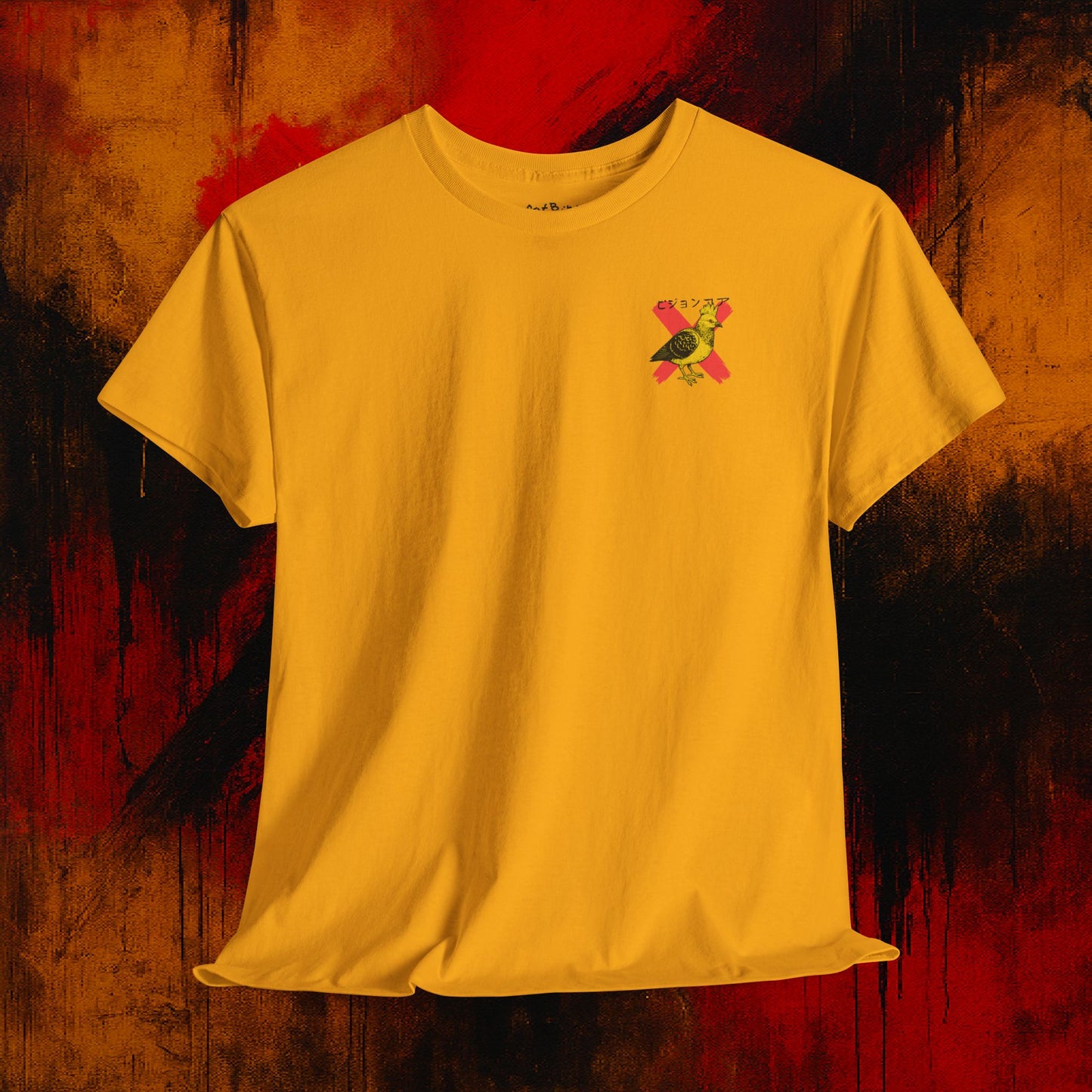 pigeoncore v2 tshirt [left]