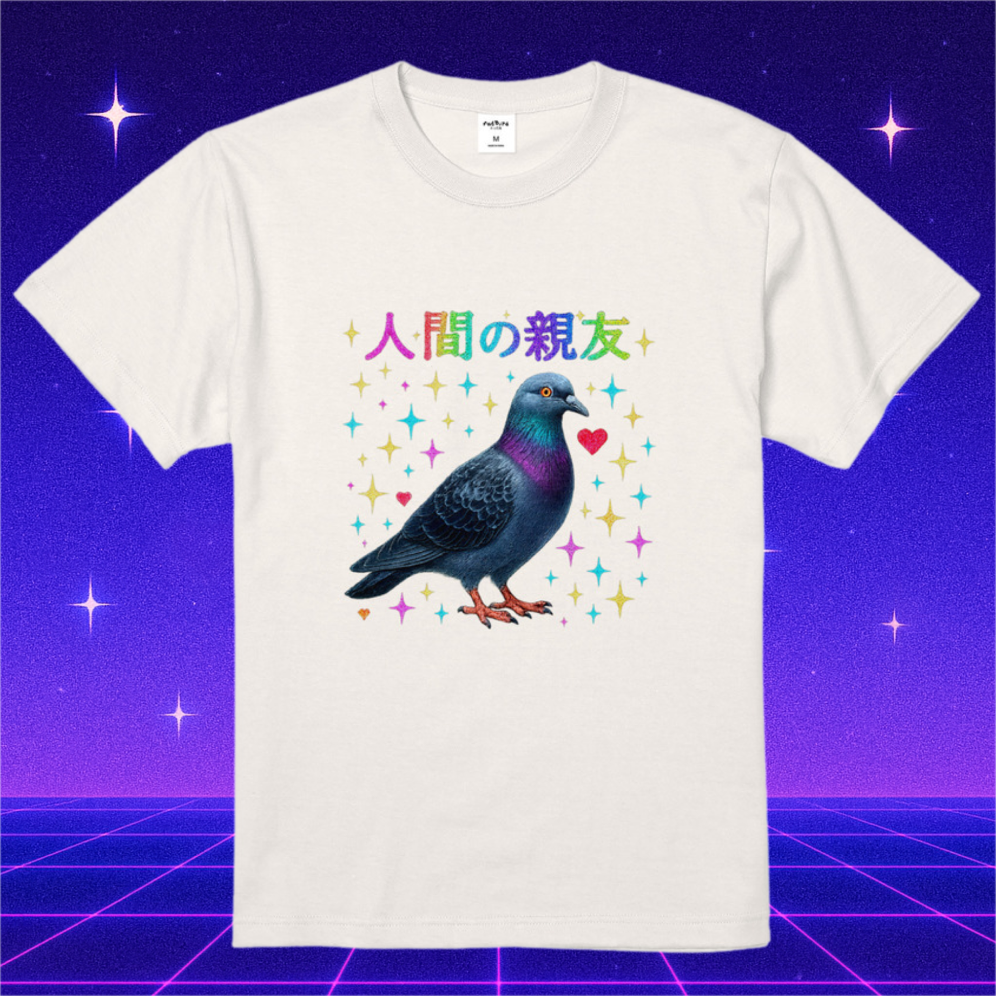 人間の親友 Tシャツ vanilla-white image