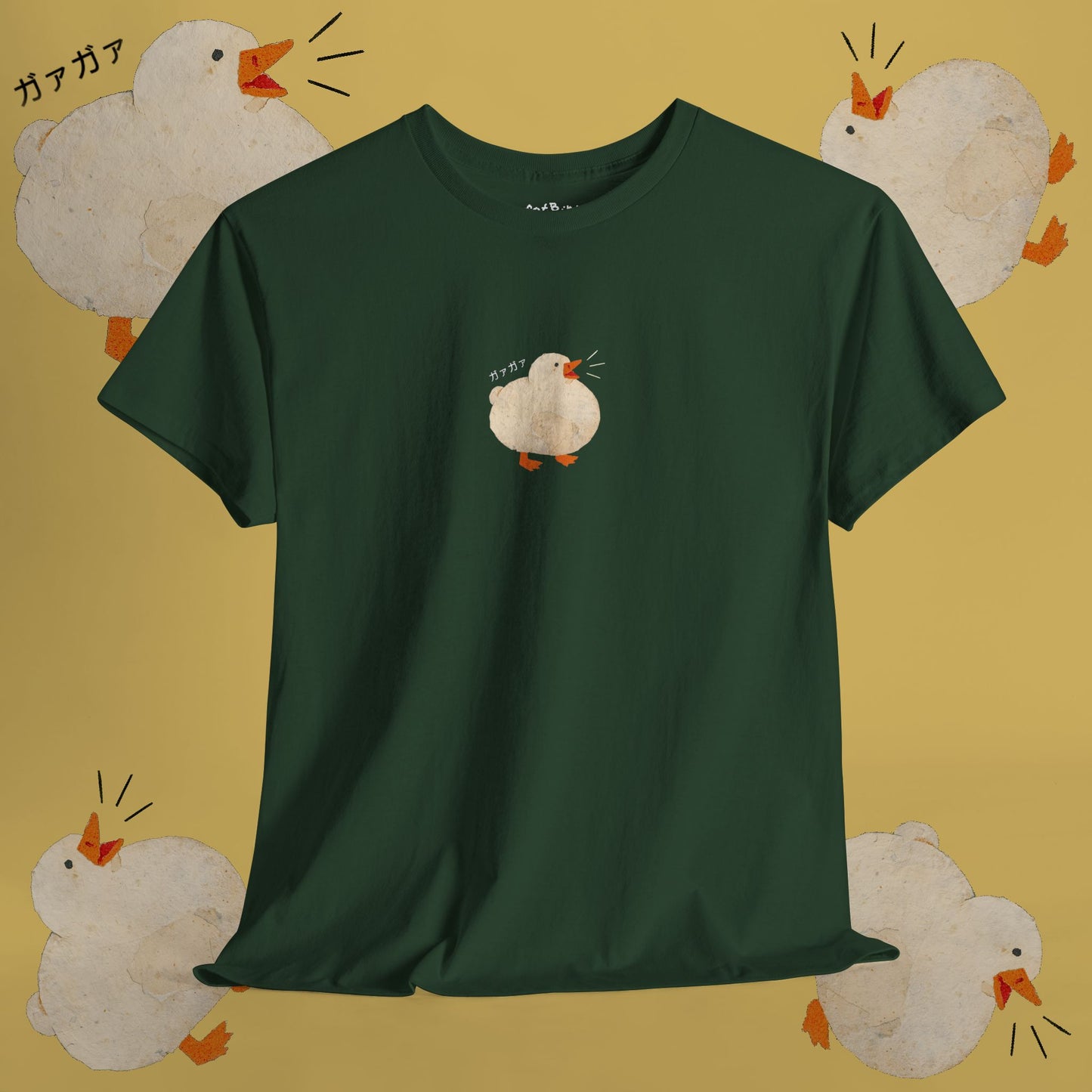 'japanese quack duck' ガアガア unisex graphic tshirt