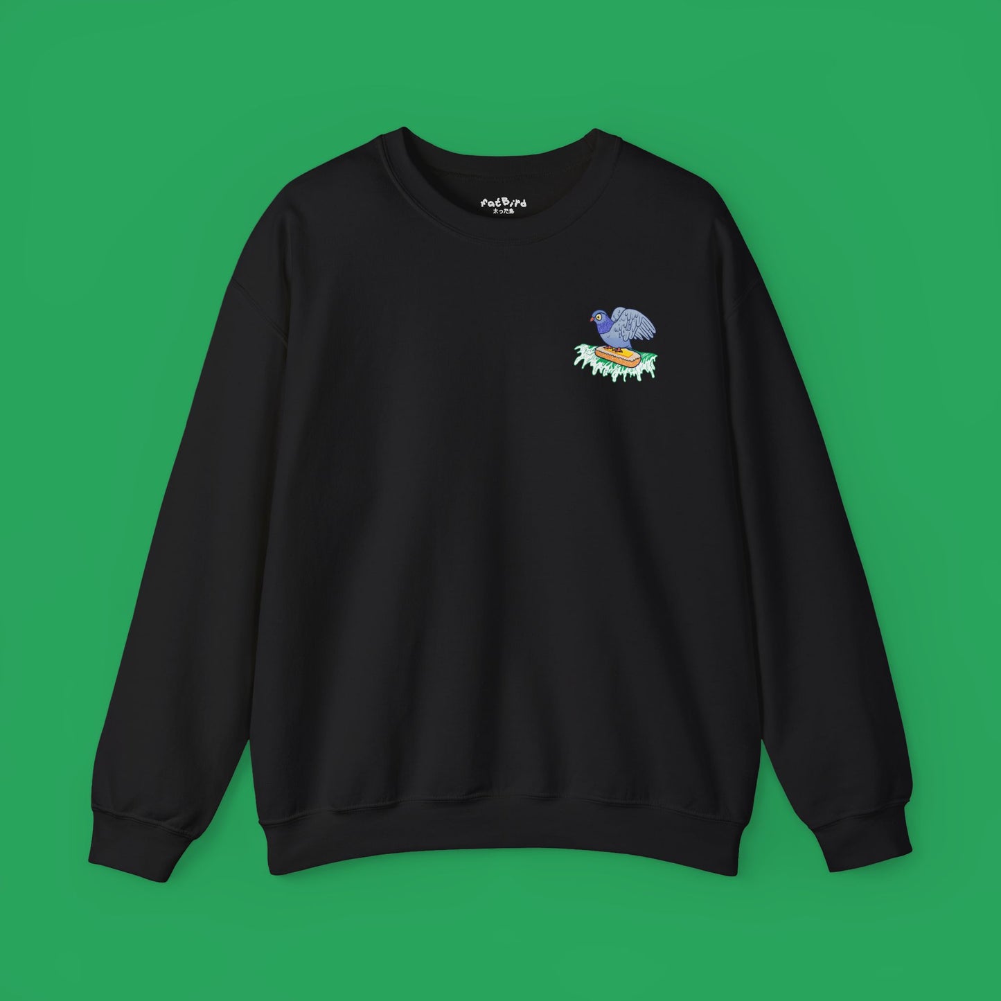 surfin bird on a mission sweatshirt [left]