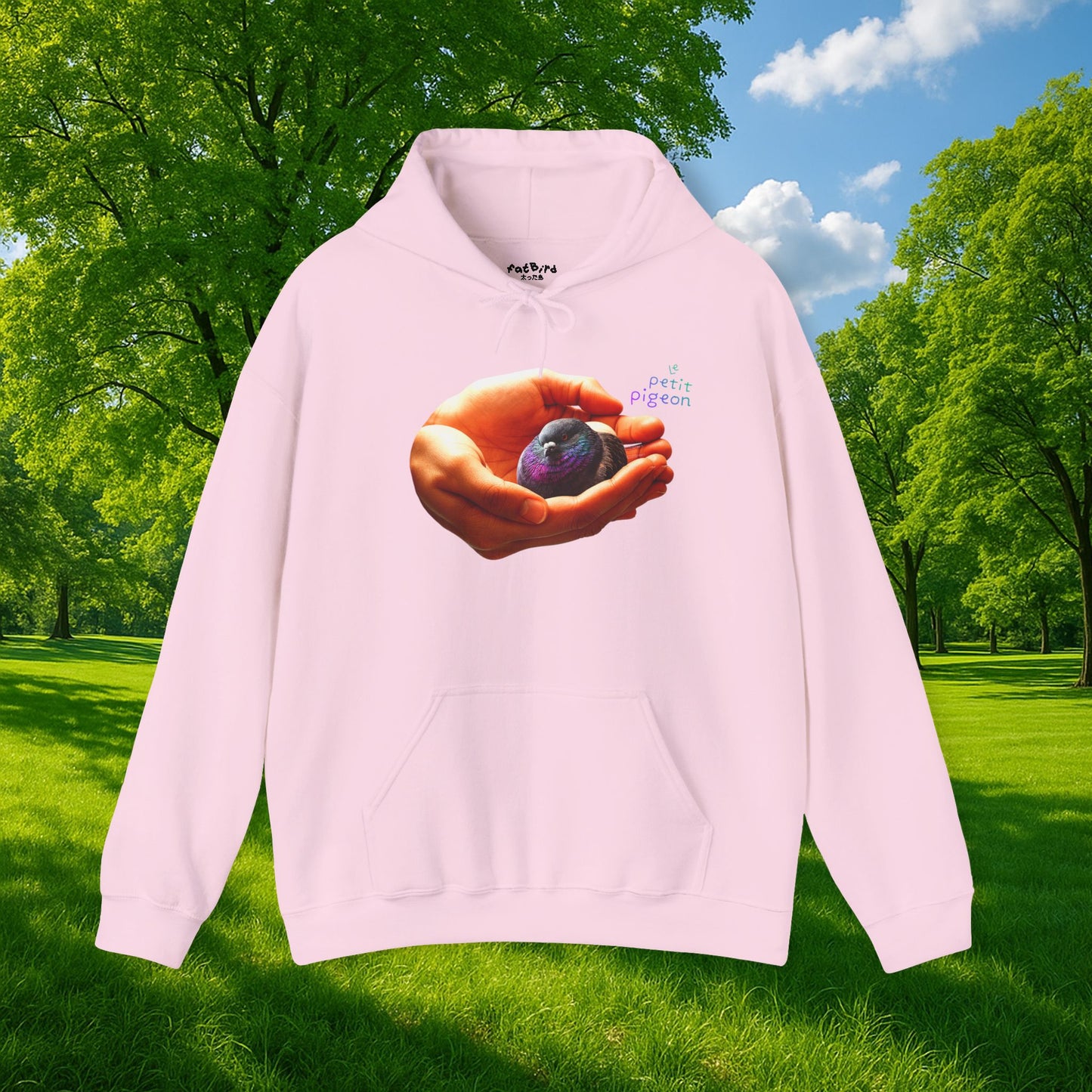 le petit pigeon v2 hoodie