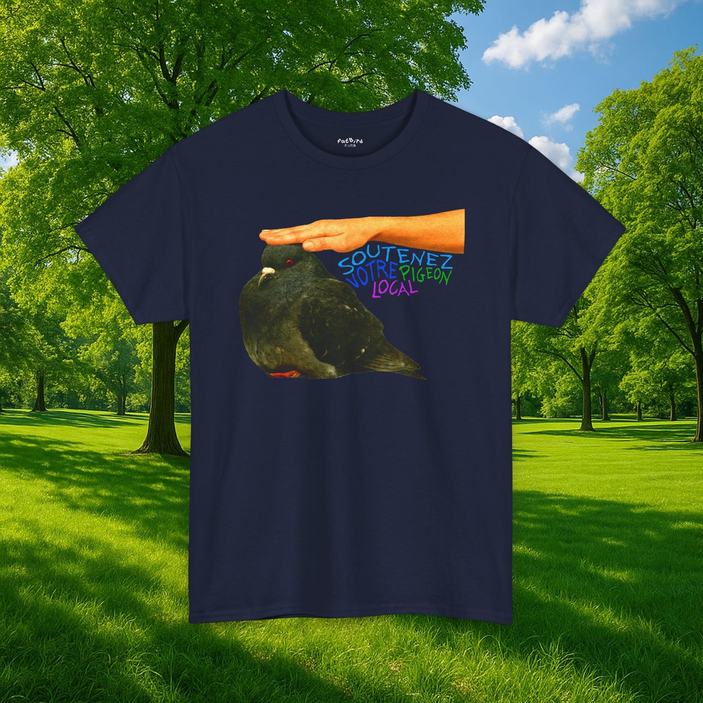 soutenez votre pigeon local tshirt