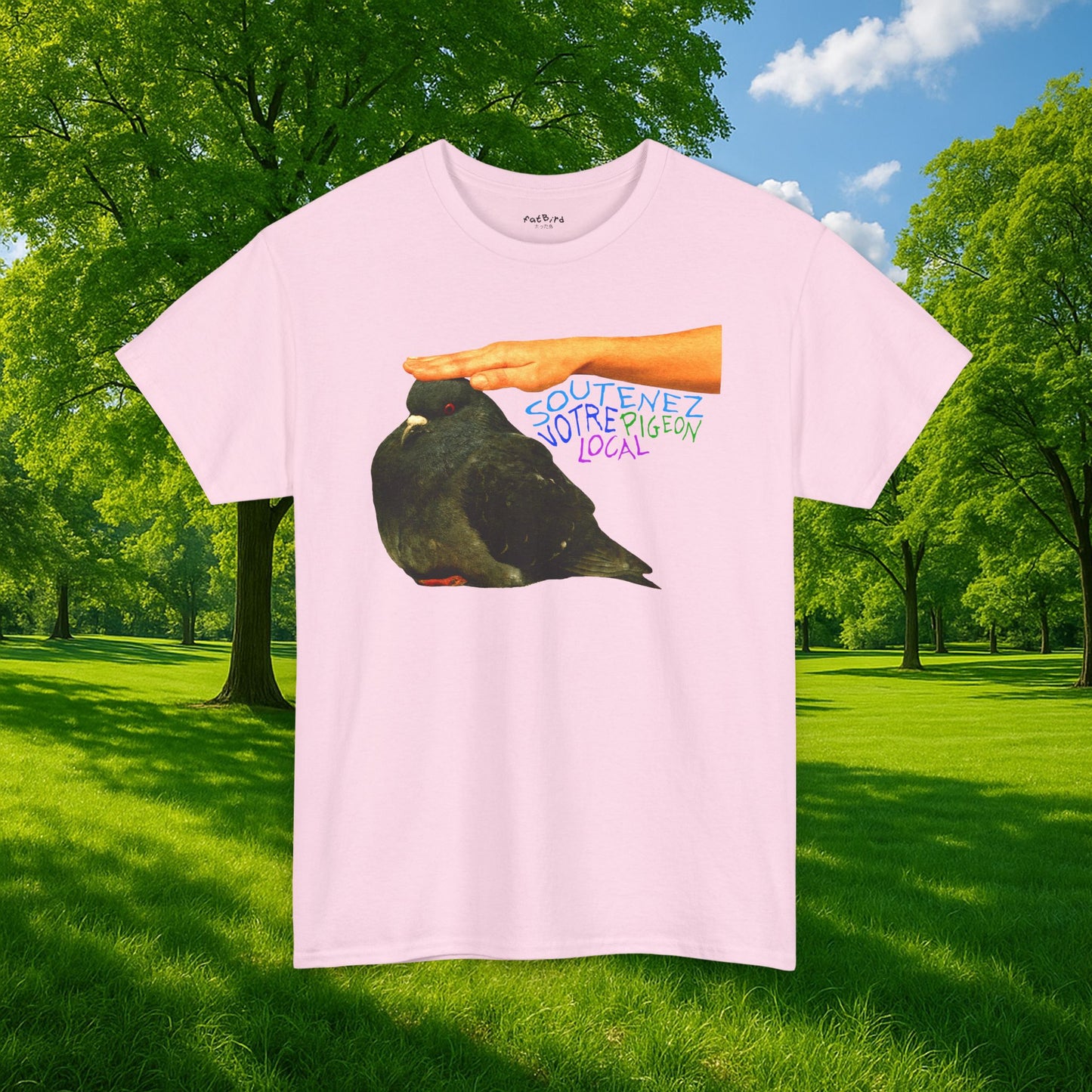 soutenez votre pigeon local tshirt