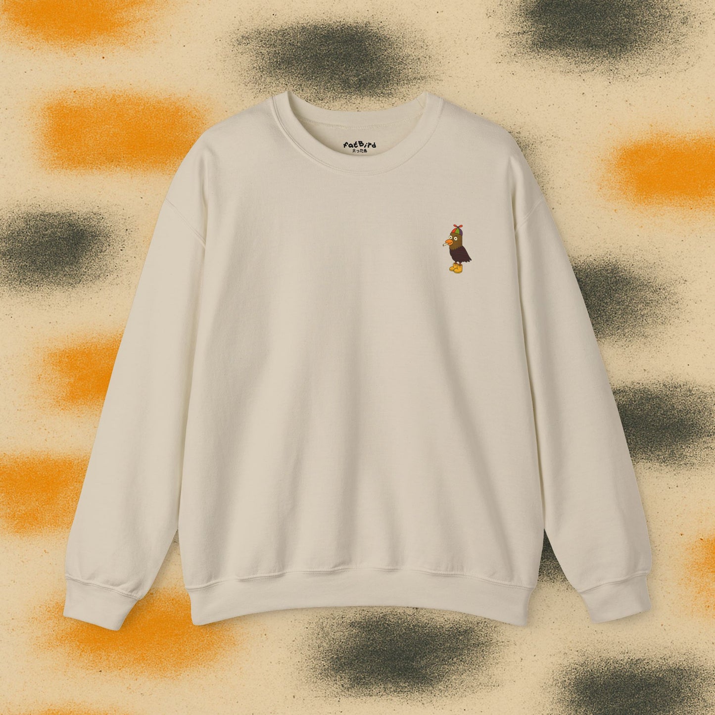 smoking pigeon sweatshirt