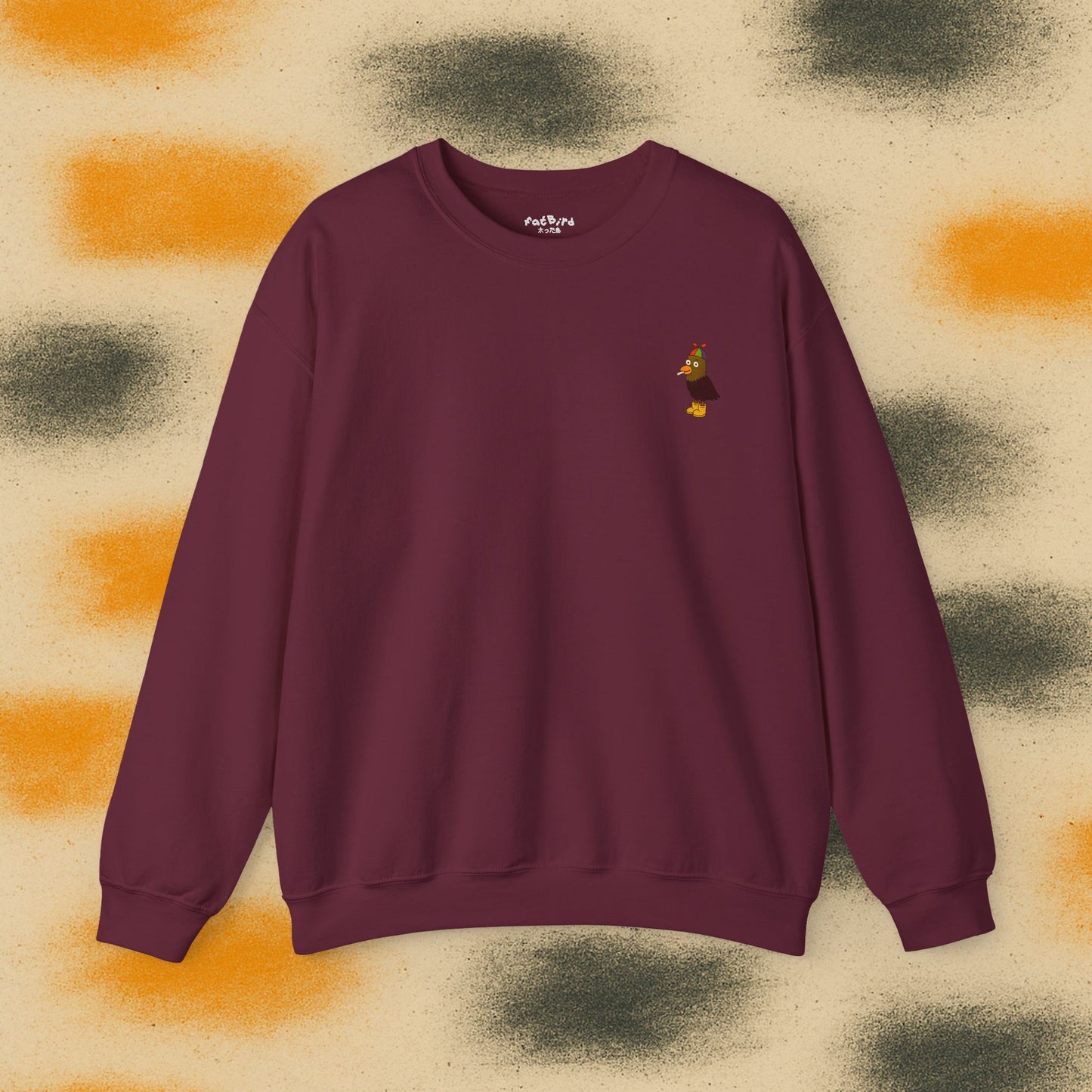 smoking pigeon sweatshirt