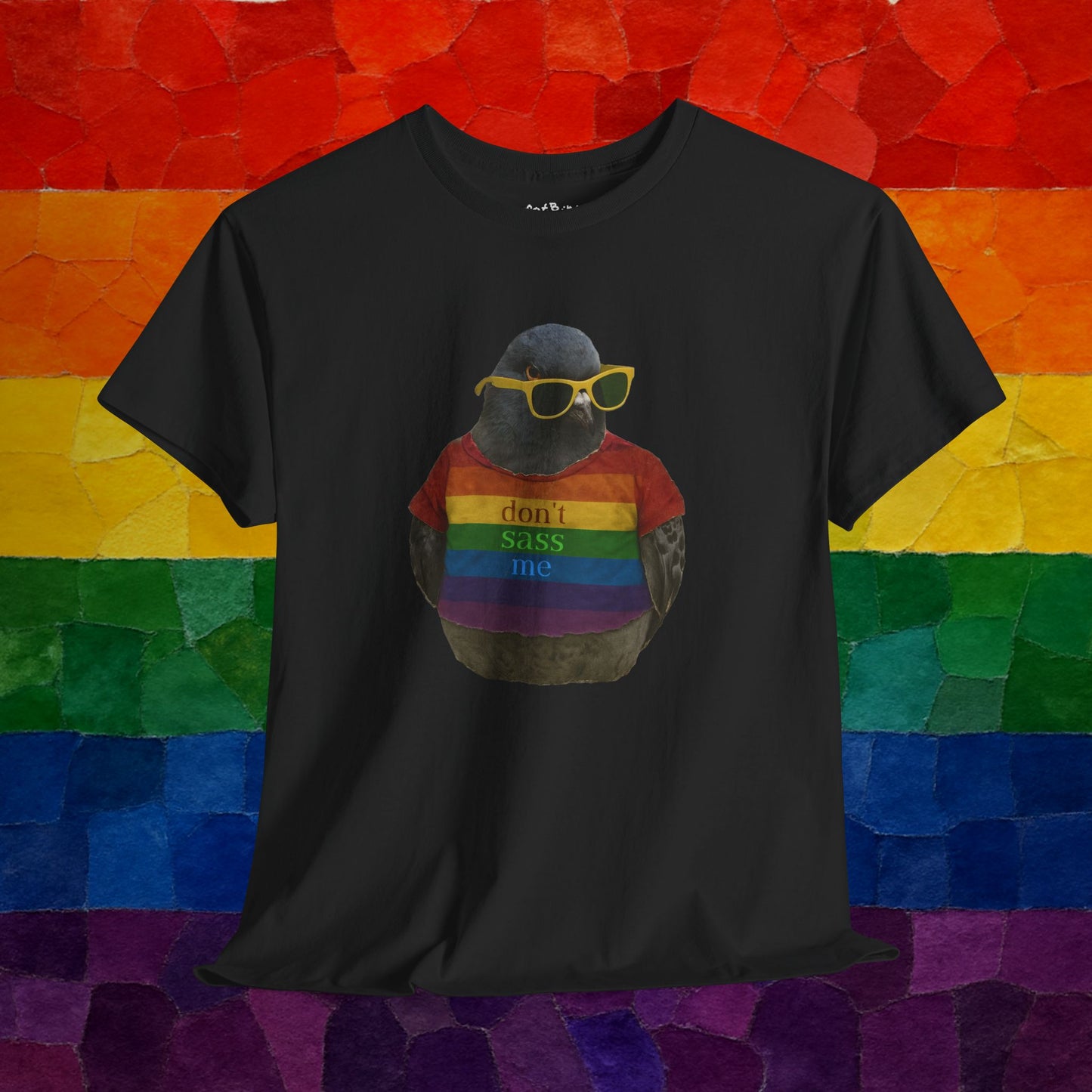 'Don't Sass Me' LGBT Pigeon tshirt
