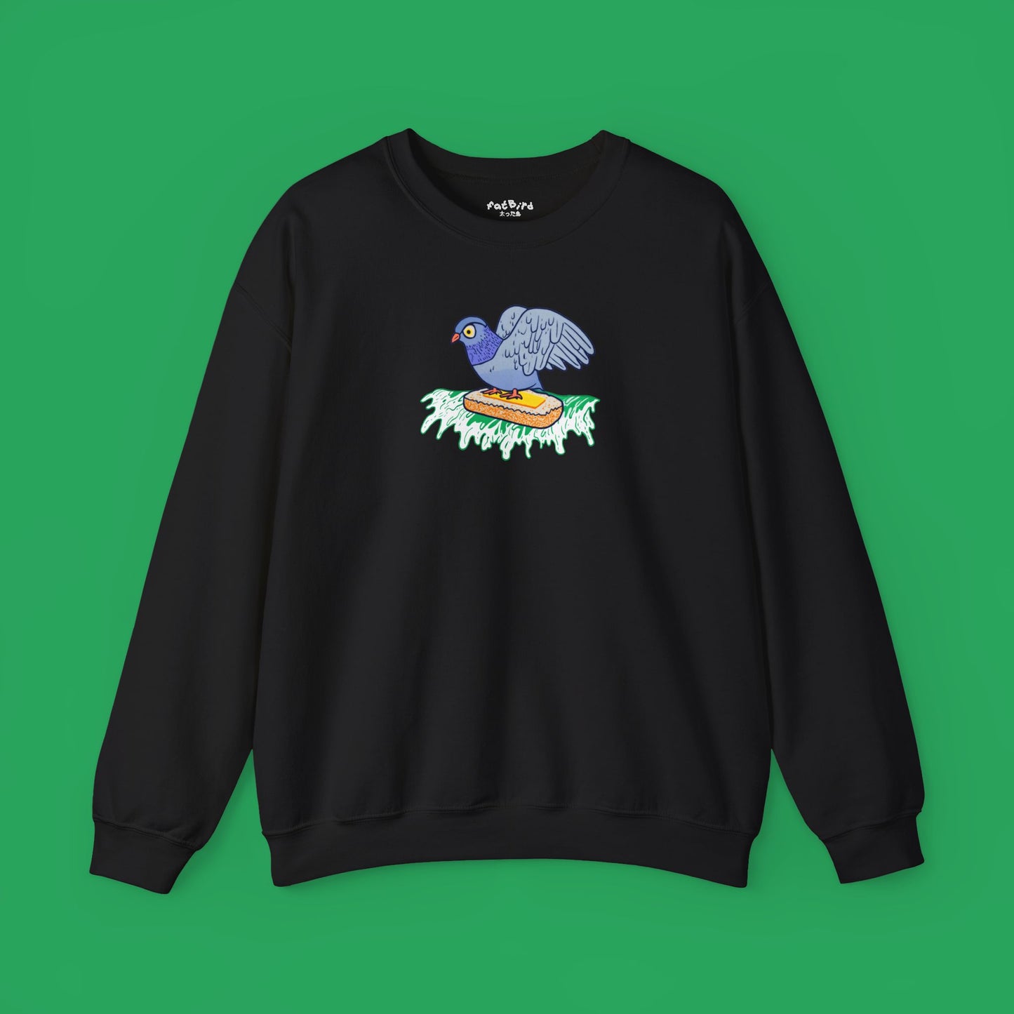 surfin bird on a mission sweatshirt
