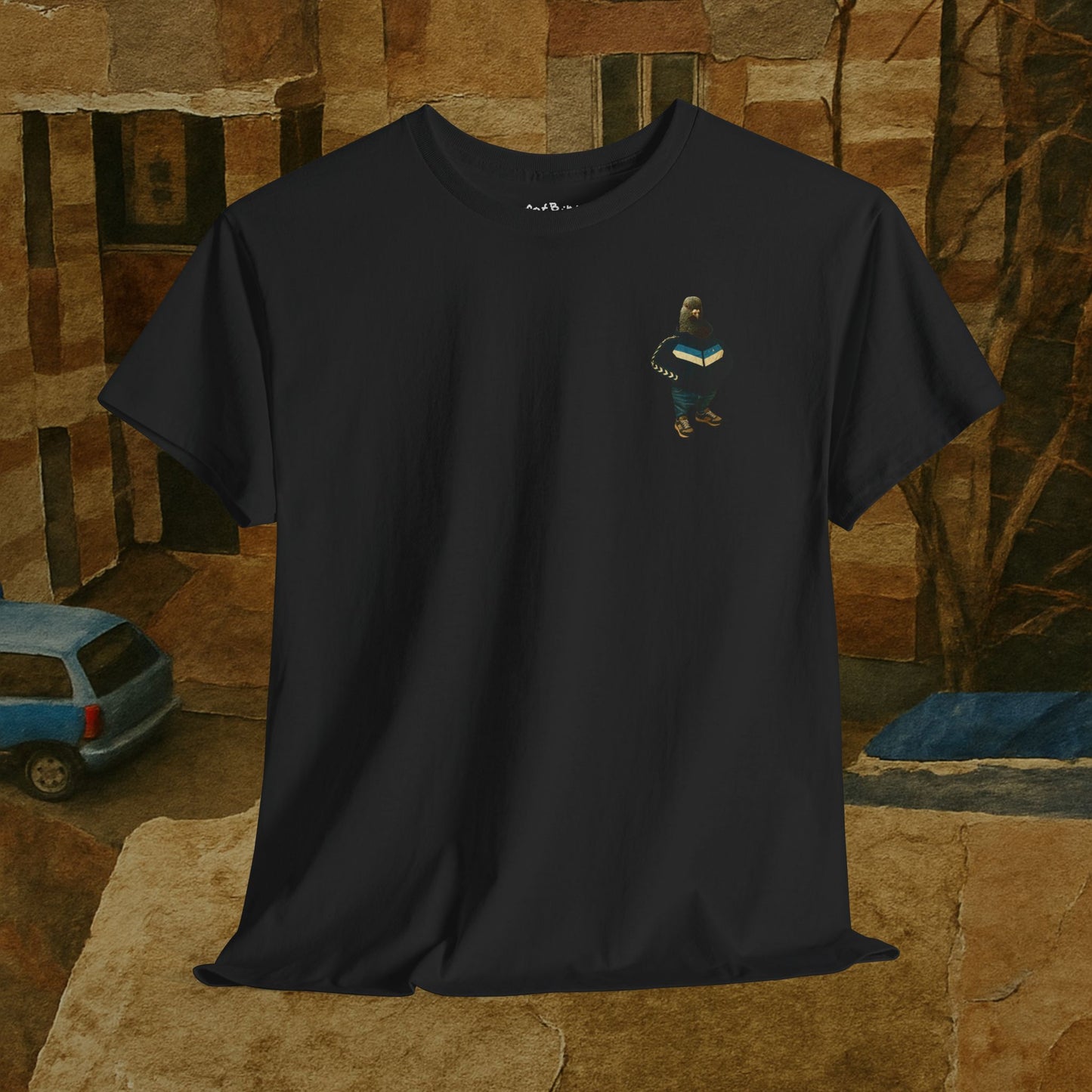 tracksuit pigeon tshirt [left]