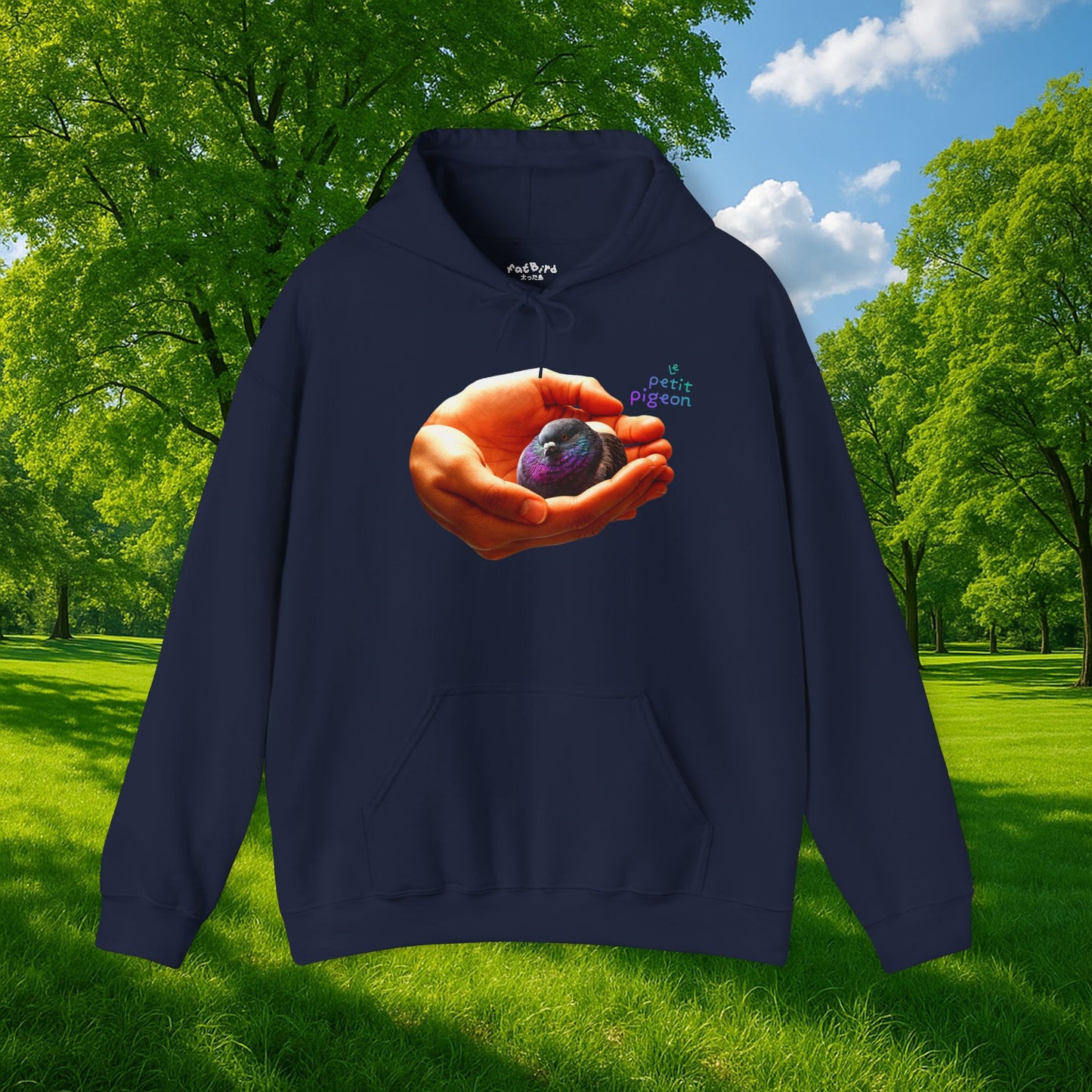 le petit pigeon v2 hoodie