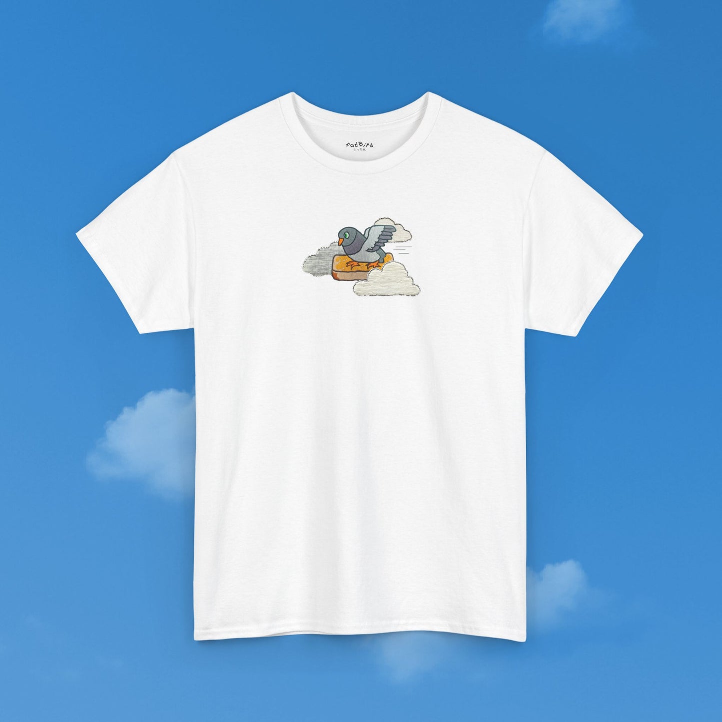 the 'go fast' pigeon tshirt