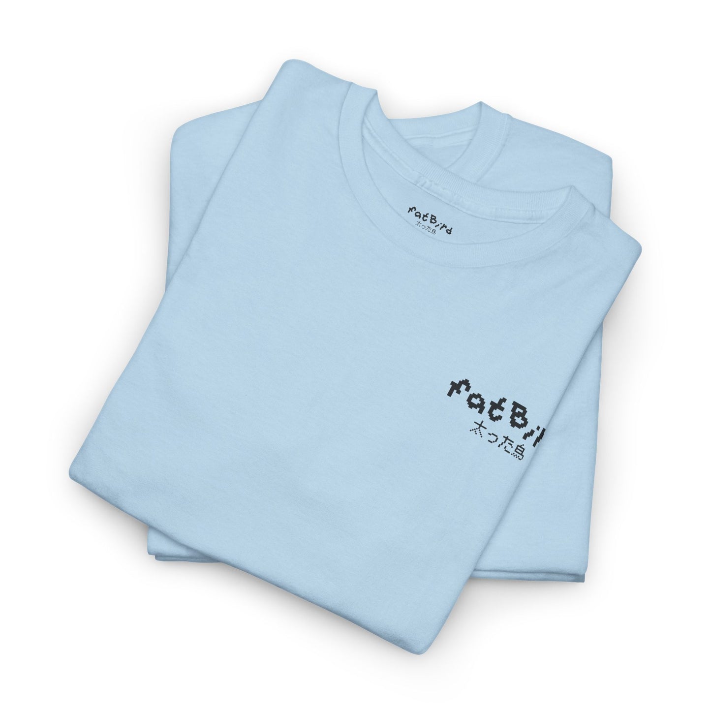 'fatBird signature' unisex graphic tshirt [left]