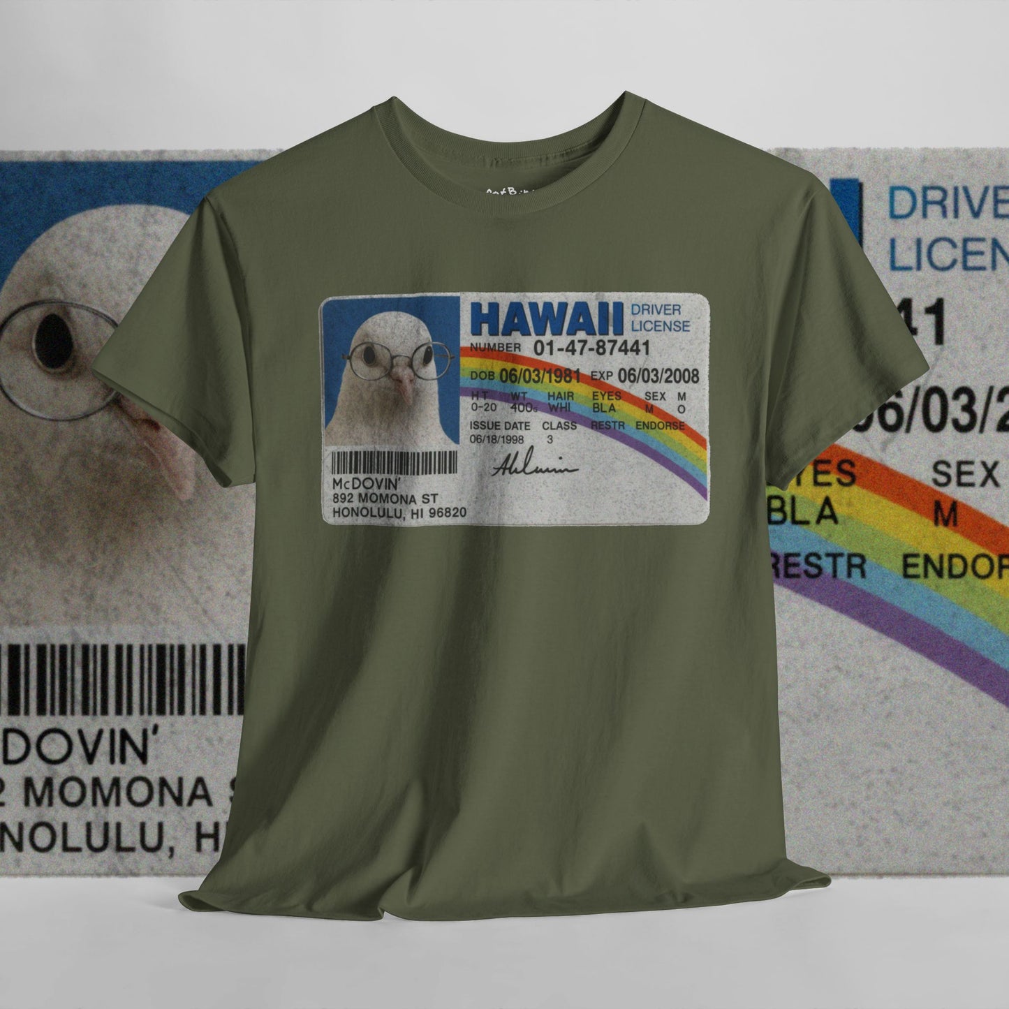 Superbird starring McDovin' unisex graphic tshirt