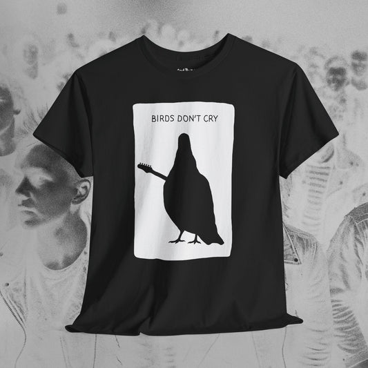 birds don't cry pigeon t-shirt