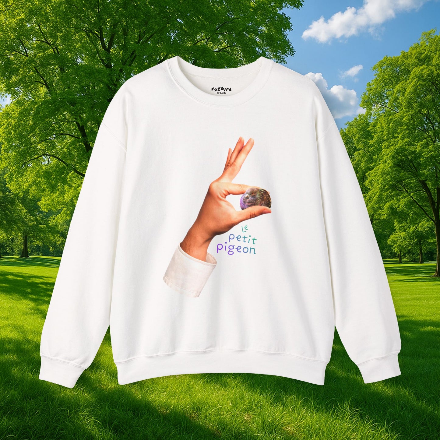 le petit pigeon v1 sweathsirt